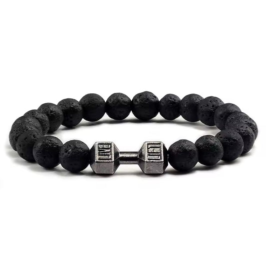 Dumbbell Bead Bracelet